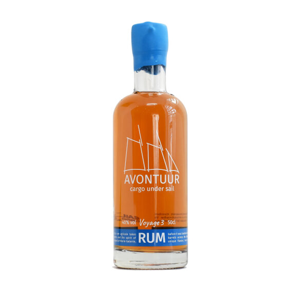 AVONTUUR CARIBBEAN BLUE RUM Voyage 3 MARIE-GALANTE 500ml 40% Vol.